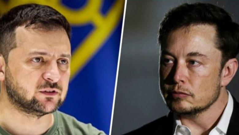 Zelensky për Starlink un në Ukrainë  SpaceX ka kufizuar shpejtësinë e shërbimit  jam i sigurt se Musk e di këtë 