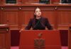 Sara Mila për votimin e Reformës Territoriale: Falënderova Braçen, ta provojnë njëherë demokratët të kundërshtojnë Berishën