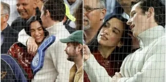 FOTO/ Dua Lipa dhe Callum Turner shkëmbejnë puthje në publik, çifti shfaq hapur dashurinë në SHBA