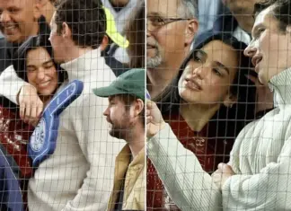 FOTO/ Dua Lipa dhe Callum Turner shkëmbejnë puthje në publik, çifti shfaq hapur dashurinë në SHBA