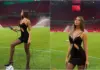 Moderatorja sportive shqiptare përfundon në titujt e mediave të huaja, pamja e saj fizike tërheq vëmendjen e rrjetit