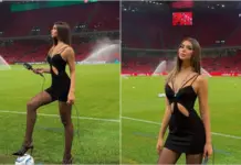 Moderatorja sportive shqiptare përfundon në titujt e mediave të huaja, pamja e saj fizike tërheq vëmendjen e rrjetit