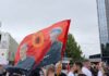 Protestë para Ministrisë së Drejtësisë në Kosovë, kërkohet miratimi i ligjit për mbrojtjen e UÇK-së