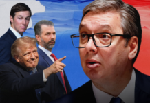 The Guardian: Vuçiçi ndërhyri për t’i hapur rrugë kullës Trump në Beograd, zbulohen detaje të reja