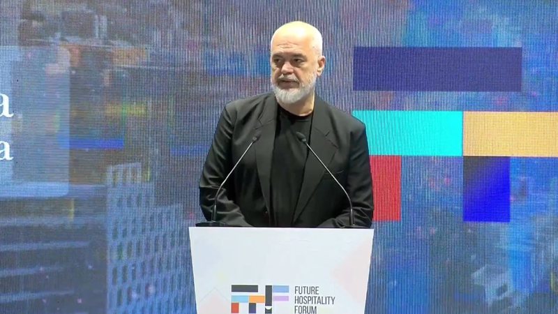  Shkuam nga 2 në mbi 12 milionë turistë   Rama nga edicioni i parë i  Future Hospitality Forum 2026   Detyra jonë tani është të rrisim urgjentisht cilësinë e turizmit