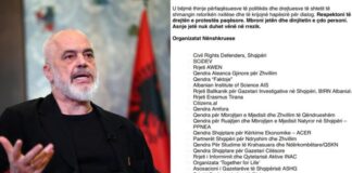 “Dialog, ku dhe kur të doni, pa kushte”, Rama: Të mbrojmë jetën e çdo personi nga dhuna dhe manipulimi