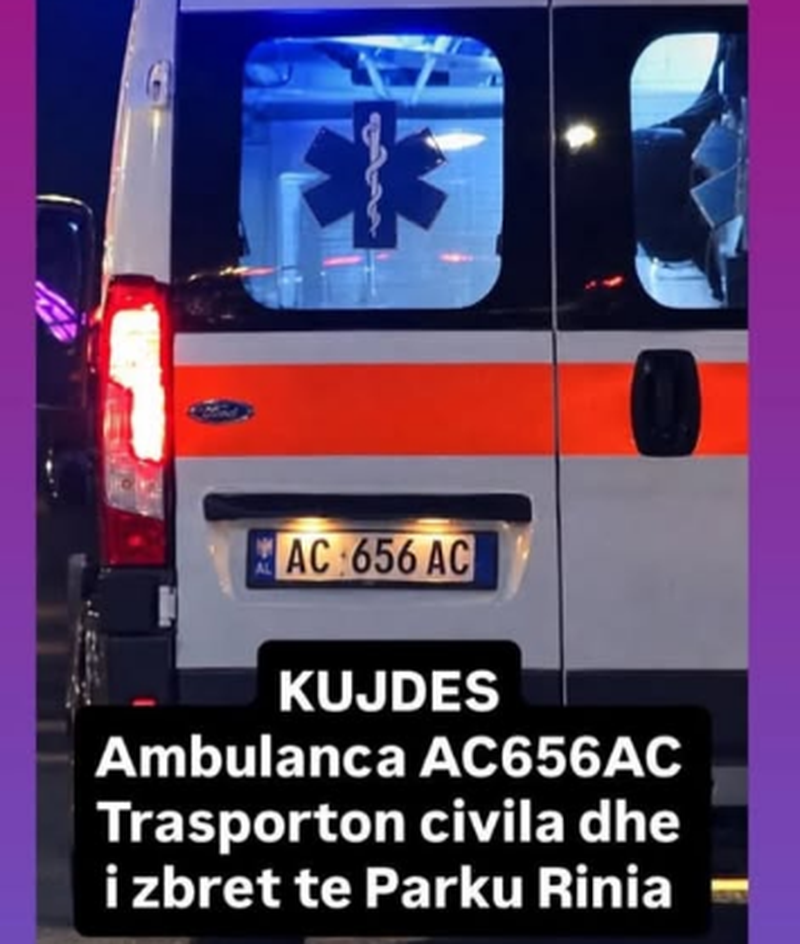 Urgjenca reagon ndaj dezinformimit  Mjetet tona përdoren vetëm për transportin e pacientëve