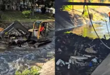 Pastrohet Lana në Tiranë para reshjeve, Bashkia paralajmëron gjoba për ndotësit: Kundërvajtësit do të përballen me ligjin