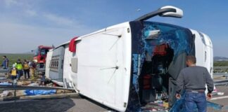Tragjedi në Turqi, 11 të vdekur dhe 27 të plagosur nga përplasja e një autobusi