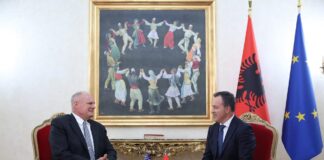 Peleshi pret në Kuvend ambasadorin Wendt: Partneriteti strategjik dhe miqësia Shqipëri-SHBA vijojnë të forcohen