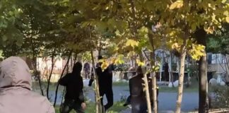 Protestuesit qëllojnë me gurë selinë e PS, thyejnë derën kryesore