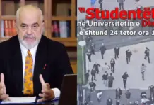 Protesta në Tiranë, Rama publikon pamjet e njerëzve që futen në selinë e PD-së: Studentët në Universitetin e Dhunës