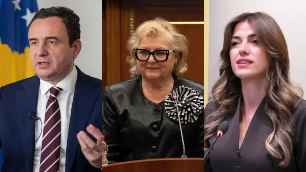 Zgjedhjet parlamentare në Serbi  Albin Kurti  presidentja Justina Shiroka Pula dhe Albulena Haxhiu u bëjnë thirrje shqiptarëve të Luginës të votojnë për  Koalicionin Shqiptar 