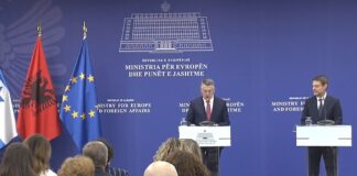 Ministri Hoxha: Shqipëria e angazhuar në mënyrë të palëkundur në paqe! Dënojmë Iranin dhe sulmet e tyre