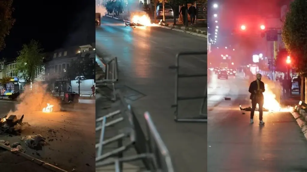 Tensione para Kuvendit të Kosovës  policia hedh gazlotsjellës