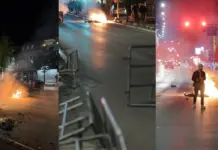 Tensione para Kuvendit të Kosovës, policia hedh gazlotsjellës