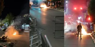Tensione para Kuvendit të Kosovës, policia hedh gazlotsjellës
