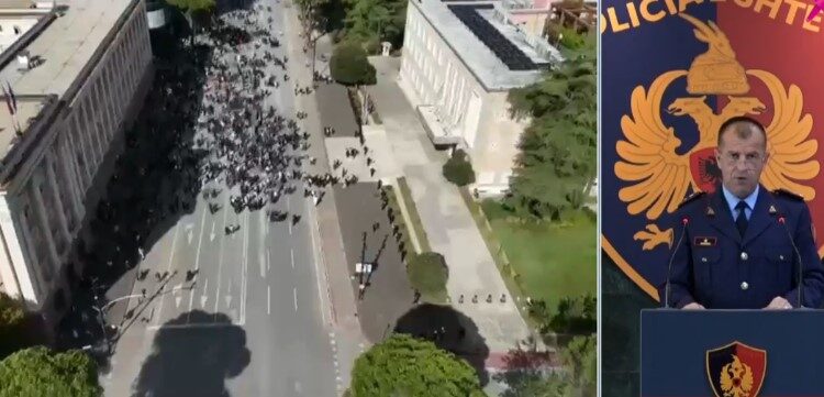  U bënë thirrje për molotovë  gurë e sulme ndaj efektivëve   Policia  Distancohuni nga dhuna  prindërit të ruajnë fëmijët  Do të identifikohen të gjithë