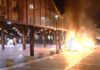 Protesta zhvendoset në akse kryesore të kryeqytetit, ndizet zjarr edhe te “Pazari i Ri”